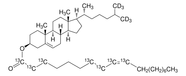 Cholesteryl-26,26,26,27,27,27-d6-oleat-1,2,3,7,8,9,10-13C7 98 atom % D, 99 atom % 13C, 97% (CP)