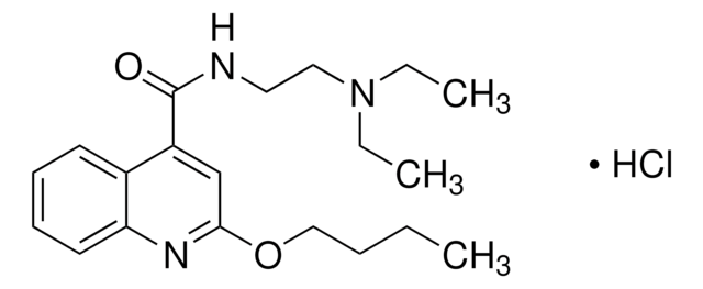 Dibucaine Hydrochloride certified reference material, pharmaceutical secondary standard