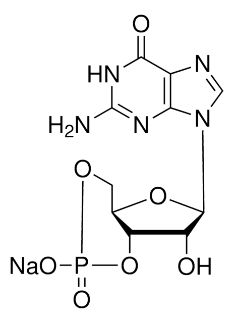 Guanosin-3&#8242;,5&#8242;-cyclophosphat Natriumsalz &#8805;99% (HPLC), powder