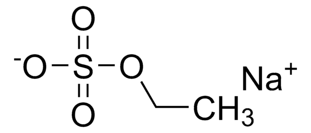 Ethyl sulfate sodium salt 1.0&#160;mg/mL in methanol (as ethyl sulfate), ampule of 1&#160;mL, certified reference material, Cerilliant&#174;