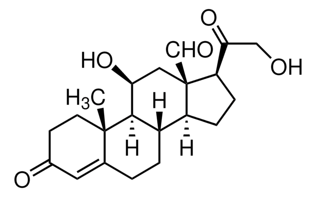 Aldosteron 100&#160;&#956;g/mL in acetonitrile, ampule of 1&#160;mL, certified reference material, Cerilliant&#174;