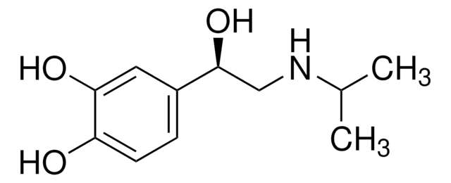 (R)-(&#8722;)-Isoproterenol crystalline