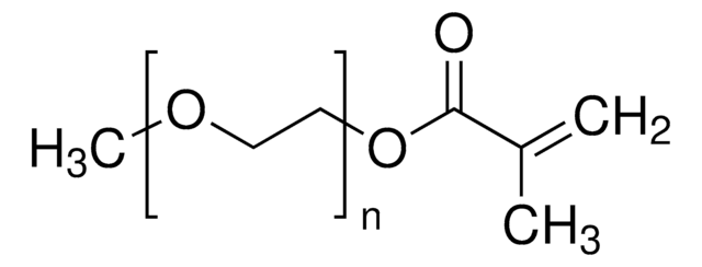 Poly(ethylenglycol)methylethermethacrylat average Mn 950, contains 100&#160;ppm MEHQ as inhibitor, 300&#160;ppm BHT as inhibitor