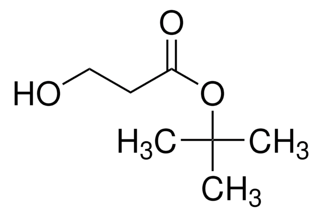 3-Hydroxy-propionsäure-tert.-butylester &#8805;98.0% (GC)