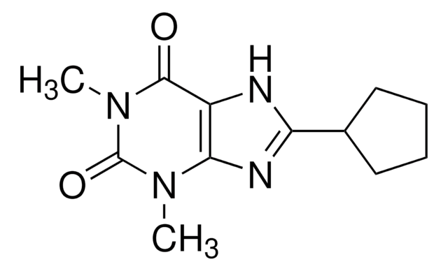 8-Cyclopentyl-1,3-dimethylxanthine &#8805;98% (HPLC), powder