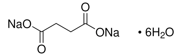 Sodium succinate dibasic hexahydrate BioReagent, suitable for cell culture, suitable for insect cell culture