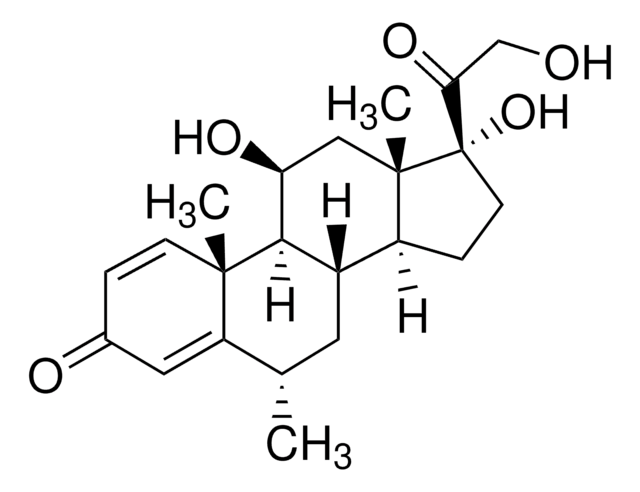 Methylprednisolon Pharmaceutical Secondary Standard; Certified Reference Material