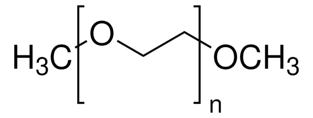 Poly(ethylene glycol) dimethyl ether average Mn ~500, contains 100&#160;ppm BHT as stabilizer