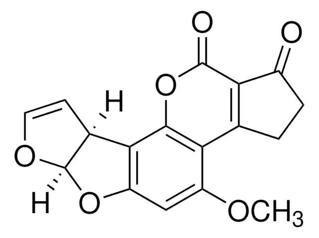 Aflatoxin B1 -Lösung 2&#160;&#956;g/mL in acetonitrile, analytical standard