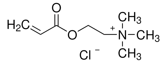 [2-(Acryloyloxy)ethyl]trimethylammonium chloride solution 80&#160;wt. % in H2O, contains 600&#160;ppm monomethyl ether hydroquinone as inhibitor