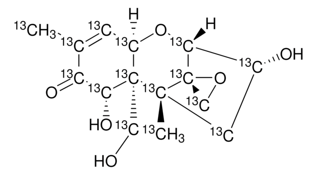 Deoxynivalenol-13C15 -Lösung ~25&#160;&#956;g/mL in acetonitrile, analytical standard