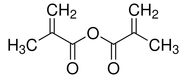 Methacrylsäureanhydrid contains 2,000&#160;ppm topanol A as inhibitor, &#8805;94%