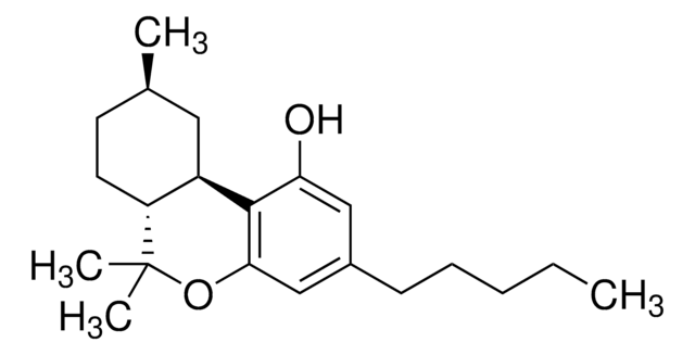 Hexahydrocannabinol (HHC) solution 1&#160;mg/mL in methanol, certified reference material, ampule of 1&#160;mL, Cerilliant&#174;