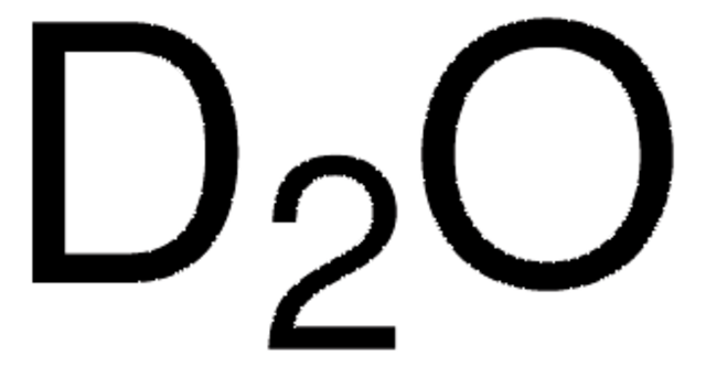 Deuterium oxide 99.9 atom % D, contains 0.05&#160;wt. % 3-(trimethylsilyl)propionic-2,2,3,3-d4 acid, sodium salt