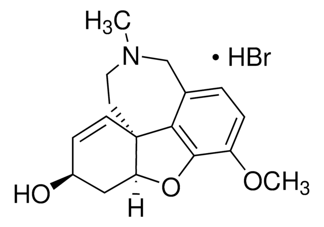 Galantamine Hydrobromide Pharmaceutical Secondary Standard; Certified Reference Material