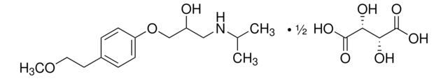 Metoprolol tartrate European Pharmacopoeia (EP) Reference Standard