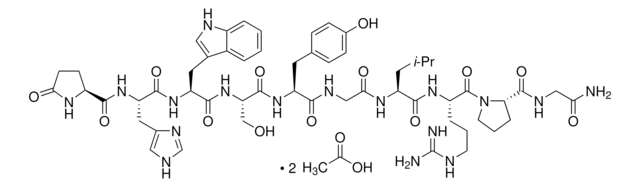 Luteinisierendes Hormon freisetzendes menschliches Hormon -acetat (Salz) &#8805;98% (HPLC), powder