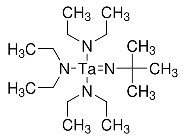 Tris(diethylamido)(tert-butylimido)tantal(V) 99%, &#8805;99.99% trace metals basis