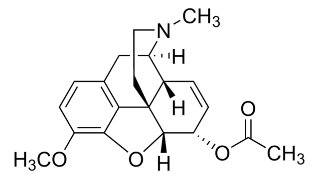 6-Acetylcodein -Lösung 1.0&#160;mg/mL in acetonitrile, ampule of 1&#160;mL, certified reference material, Cerilliant&#174;