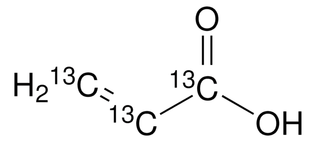 Acrylsäure-13C3 &#8805;99 atom % 13C, &#8805;99% (CP), contains hydroquinone as stabilizer