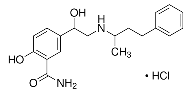 2-Hydroxy-5-[1-hydroxy-2-[(1-methyl-3-phenylpropyl)-amino]ethyl]-benzamid United States Pharmacopeia (USP) Reference Standard