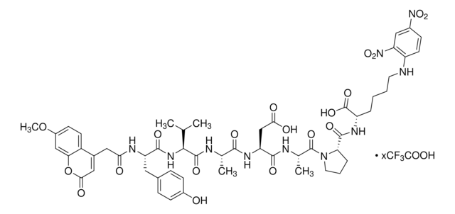 Mca-YVADAPK(Dnp)-OH trifluoroacetate &#8805;97% (HPLC)