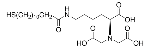 N-[N&#945;,N&#945;-Bis(carboxymethyl)-L-lysin]-12-mercaptododecanamid &#8805;90.0% (TLC)