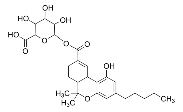 (+)-11-Nor-&#916;9-THC-9-Carboxylsäure-Glucuronid -Lösung 100&#160;&#956;g/mL in methanol, ampule of 1&#160;mL, Cerilliant&#174;