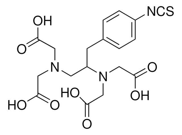 1-(4-Isothiocyanatobenzyl)-ethylendiamin-N,N,N&#8242;,N&#8242;-tetraessigsäure ~90% (HPLC)