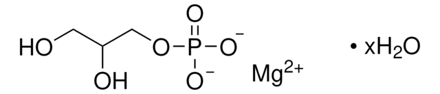 DL-&#945;-Glycerol phosphate magnesium salt hydrate ~85% (KT)