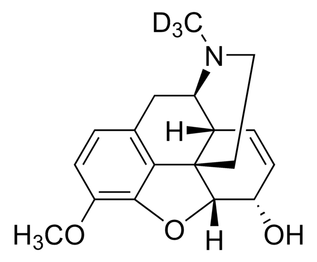 Codeine-D3 solution 100&#160;&#956;g/mL in methanol, ampule of 1&#160;mL, certified reference material, Cerilliant&#174;