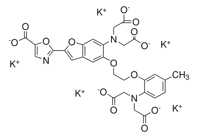 Fura 2 Pentakaliumsalz for fluorescence, &#8805;90% (HPLC)