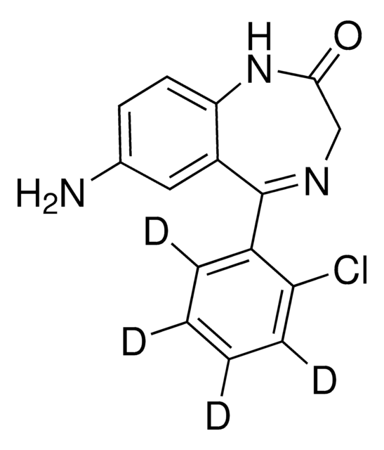 7-Aminoclonazepam-d4 -Lösung 100&#160;&#956;g/mL in acetonitrile, ampule of 1&#160;mL, certified reference material, Cerilliant&#174;