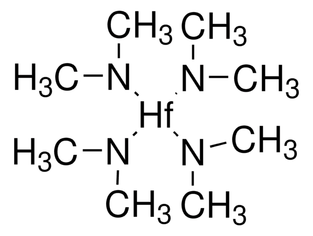 Tetrakis(dimethylamido)hafnium(IV) packaged for use in deposition systems