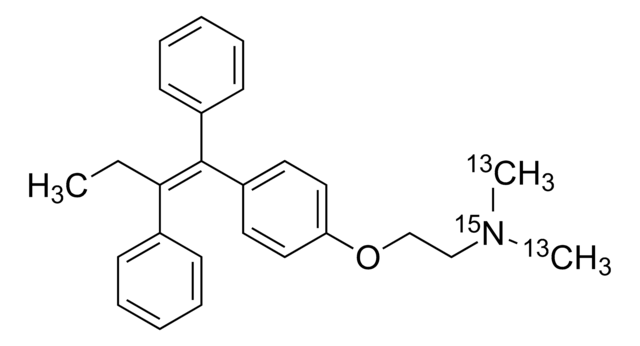 Tamoxifen-15N-(N,N-dimethyl-13C2) 99 atom % 13C, 99 atom % 15N, 99% (CP)