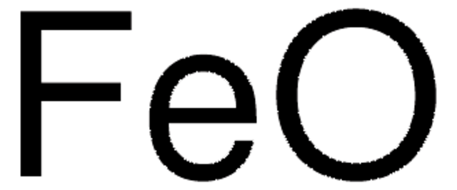 Iron(II) oxide &#8722;10&#160;mesh, &#8805;99.6% trace metals basis