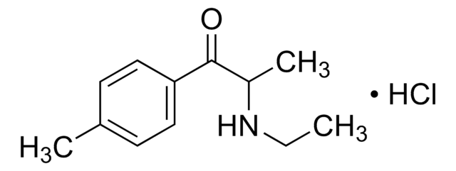 4-Methylethcathinon -hydrochlorid -Lösung 1.0&#160;mg/mL in methanol (as free base), ampule of 1&#160;mL, certified reference material, Cerilliant&#174;