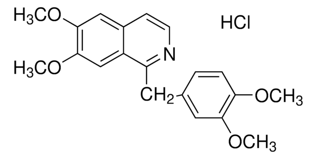 Papaverine hydrochloride Pharmaceutical Secondary Standard; Certified Reference Material