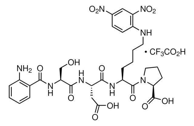 Abz-SDK(Dnp)P-OH -trifluoracetat (Salz) &#8805;91% (HPLC), lyophilized powder