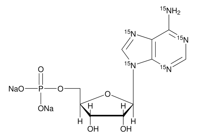 Adenosin-15N5 5&#8242;-Monophosphat Natriumsalz &#8805;98 atom % 15N, &#8805;95% (CP)