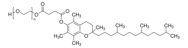 D-&#945;-Tocopherol-Polyethylenglycol-1000-Succinat BioXtra, water soluble vitamin E conjugate