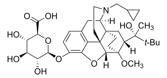 Buprenorphin-Glucuronid -Lösung 100&#160;&#956;g/mL in methanol, ampule of 1&#160;mL, certified reference material, Cerilliant&#174;