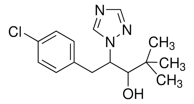 &#945;-tert-Butyl-&#946;-(4-chlorobenzyl)-1H-1,2,4-triazole-1-ethanol certified reference material, TraceCERT&#174;, Manufactured by: Sigma-Aldrich Production GmbH, Switzerland