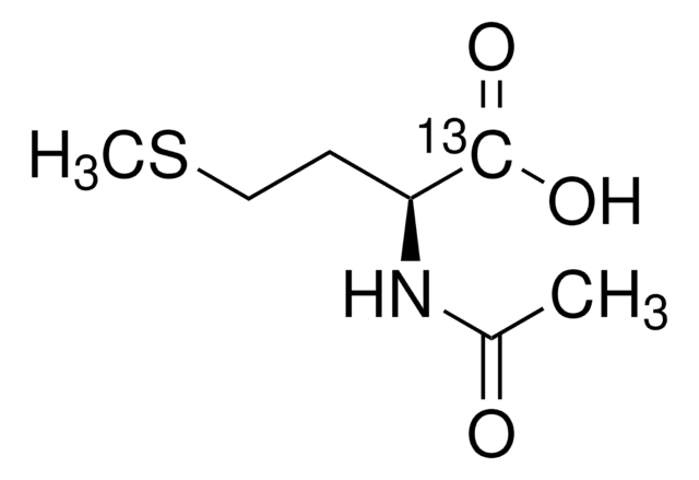 N-Acetyl-L-methionin-1-13C 99 atom % 13C, 98% (CP)