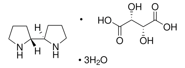 (R,R)-2,2&#8242;-Bipyrrolidine L-tartrate trihydrate 99%