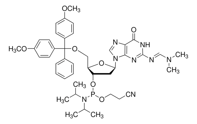 DMT-dG(dmf) Phosphoramidite configured for ABI