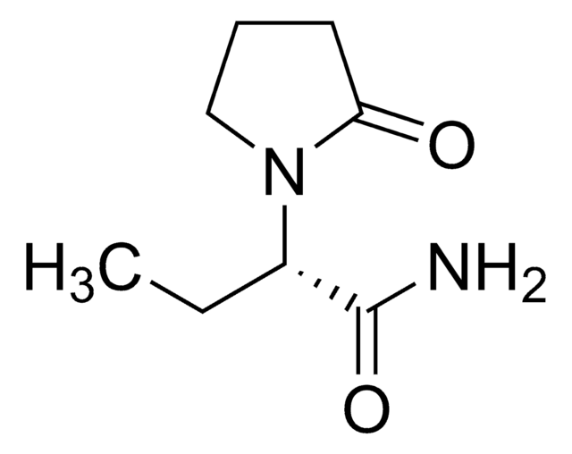 Levetiracetam -Lösung 1.0&#160;mg/mL in methanol, ampule of 1&#160;mL, certified reference material, Cerilliant&#174;