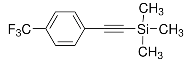 1-[(Trimethylsilyl)ethinyl]-4-(trifluormethyl)benzol 97%