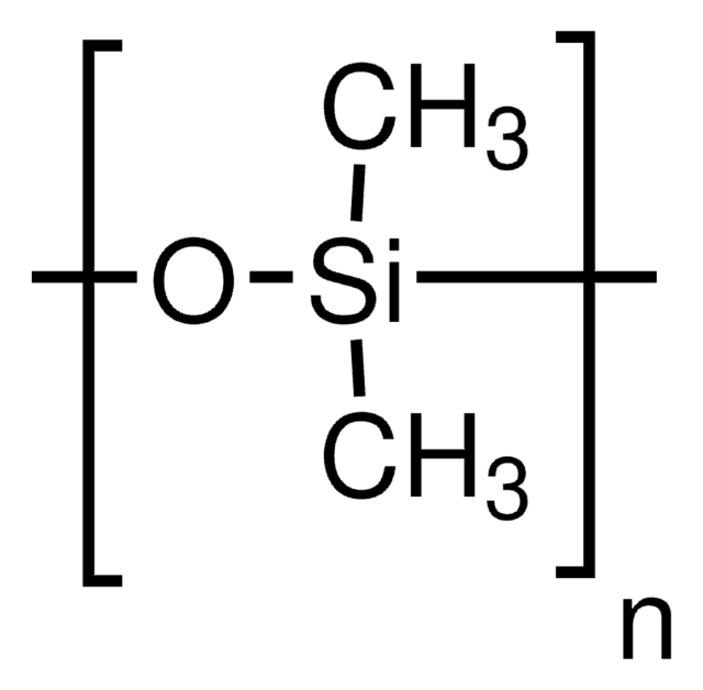 Poly(dimethylsiloxane) analytical standard, average Mw 95,000 (Typical), average Mn 50,000 (Typical)