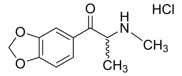 Methylon -hydrochlorid 1.0&#160;mg/mL in methanol (as free base), ampule of 1&#160;mL, certified reference material, Cerilliant&#174;